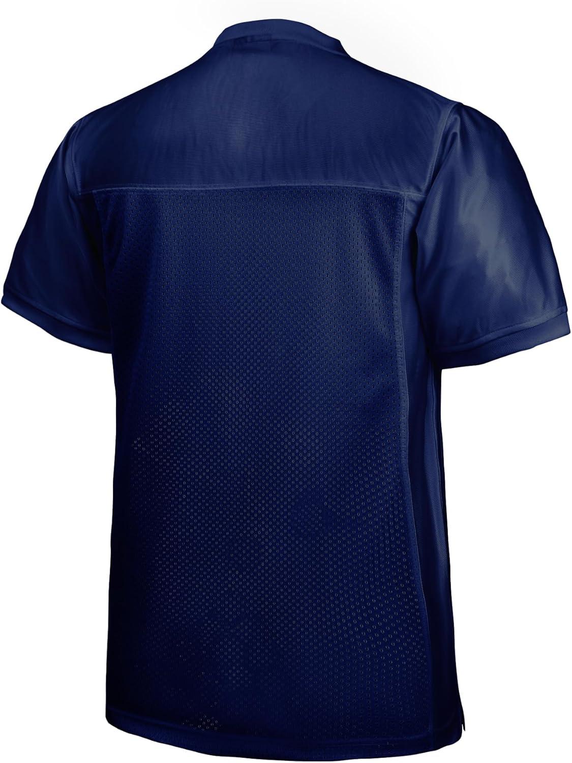 image:imageEALER Blank Football Jersey Mesh Athletic Football Shirt Practice Sports UniformNavy Blue