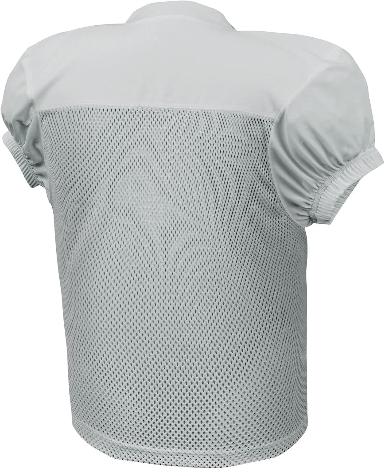 image:imageEALER Boys Youth Stretch Football Practice Jersey Blank Football Jersey Mesh Athletic Football Shirt Practice UniformGray