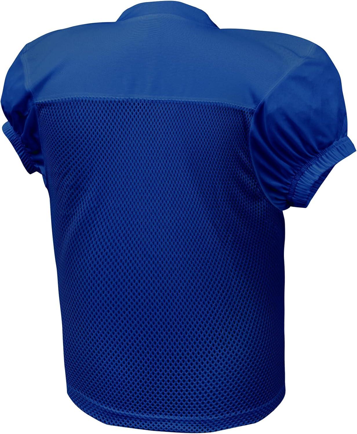 image:imageEALER Boys Youth Stretch Football Practice Jersey Blank Football Jersey Mesh Athletic Football Shirt Practice UniformRoyal Blue