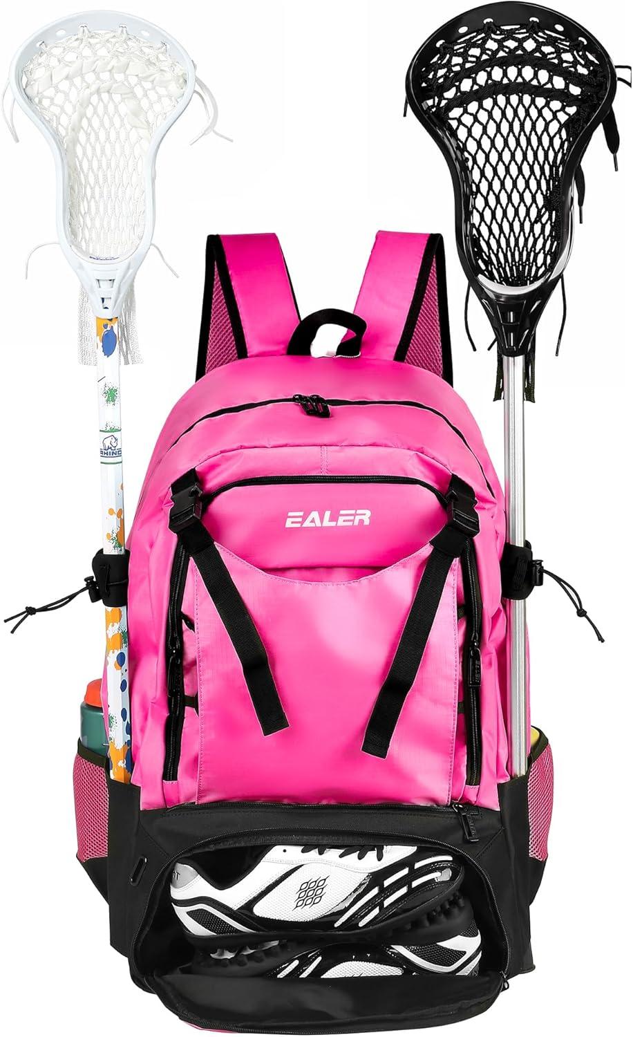 image:imageEALER ELB100 Lacrosse Bag Turf Lacrosse Backpack BagPink