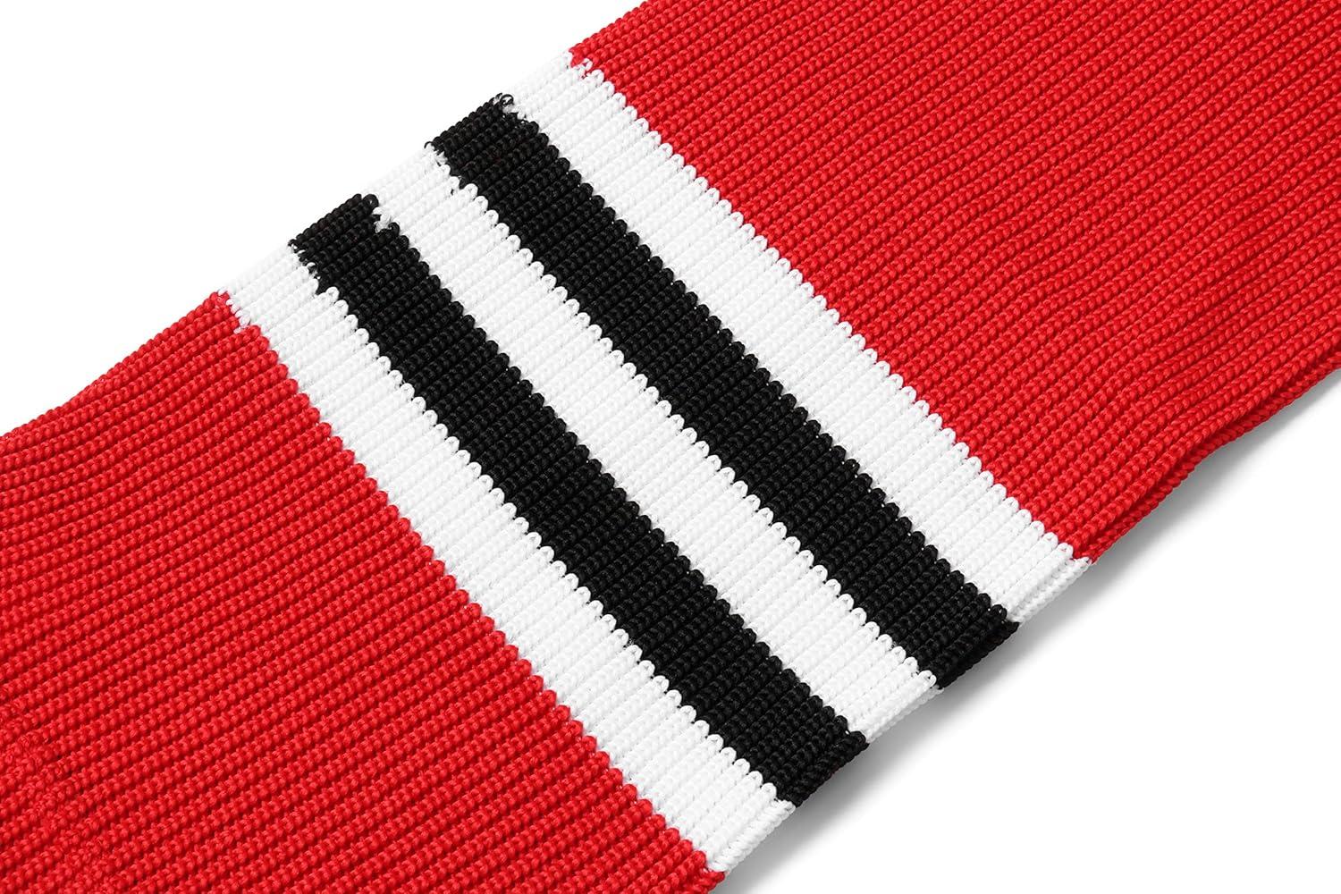 image:imageEALER HAS200 Series Mens Winter Knit Striped ColdproofWarm Scarf Unique Design Dont Have to Worry About How to Wear003red