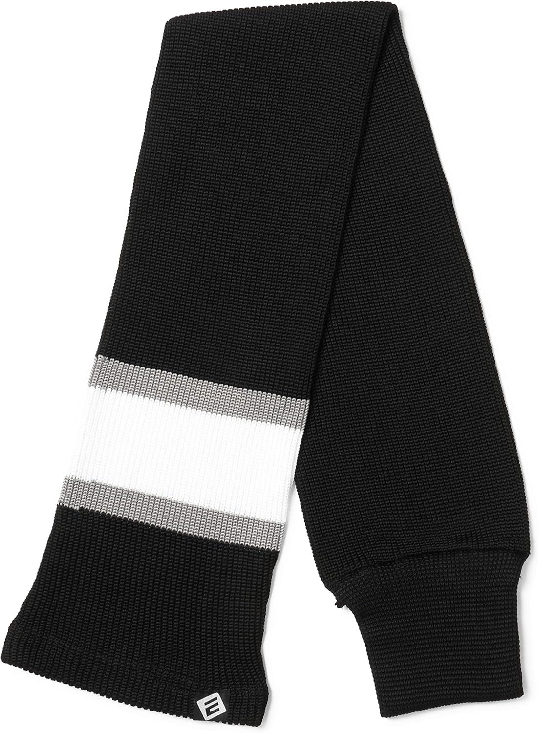 image:imageEALER HAS200 Series Mens Winter Knit Striped ColdproofWarm Scarf Unique Design Dont Have to Worry About How to Wear012black