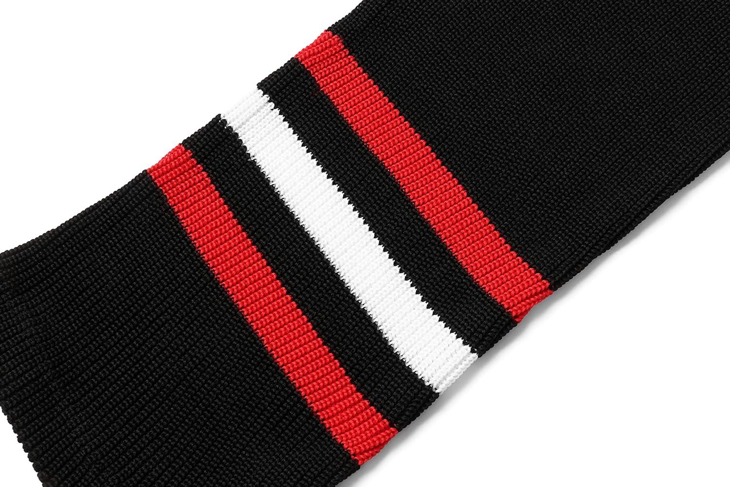 image:imageEALER HAS200 Series Mens Winter Knit Striped ColdproofWarm Scarf Unique Design Dont Have to Worry About How to Wear019black