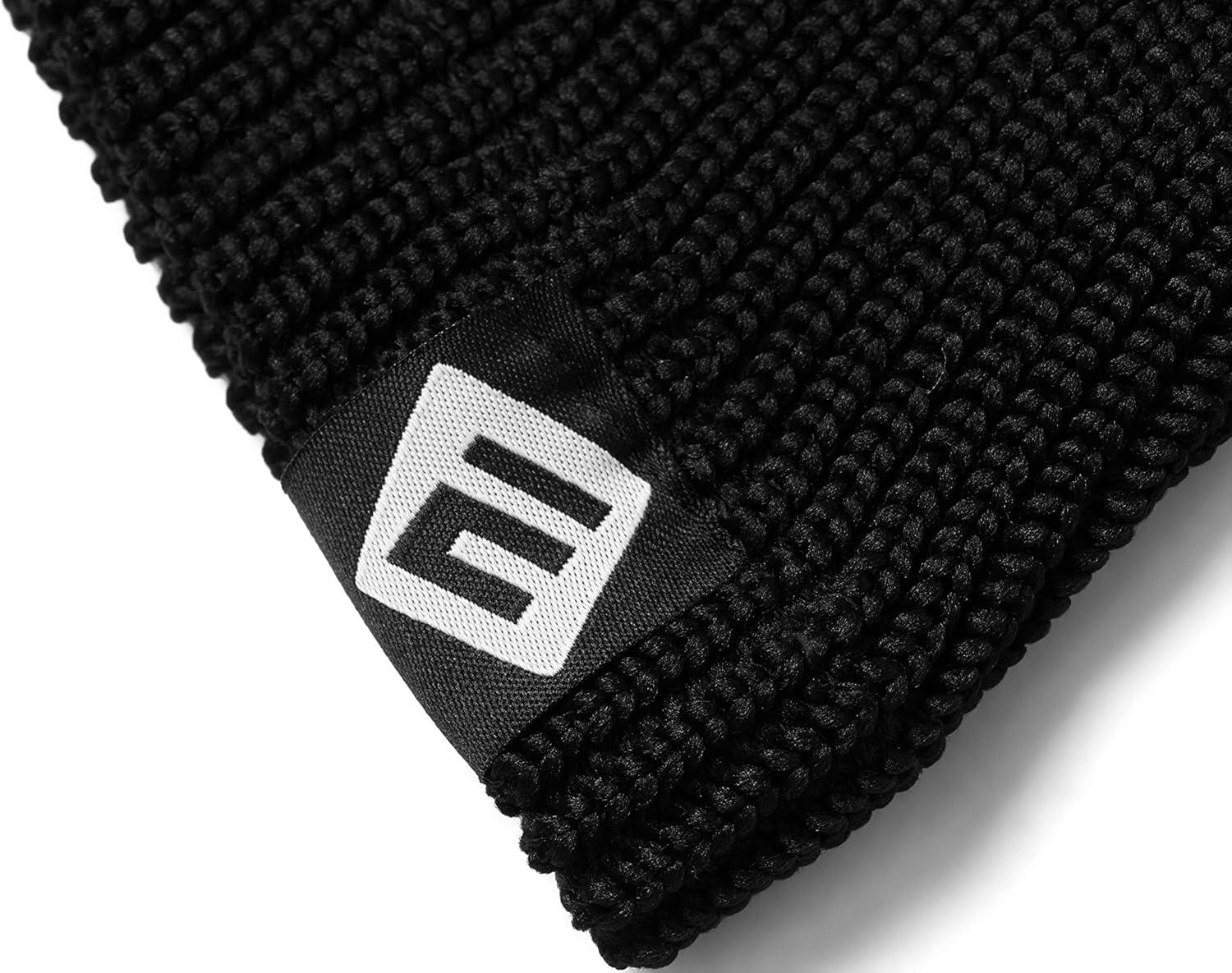 image:imageEALER HAS200 Series Mens Winter Knit Striped ColdproofWarm Scarf Unique Design Dont Have to Worry About How to Wear019black