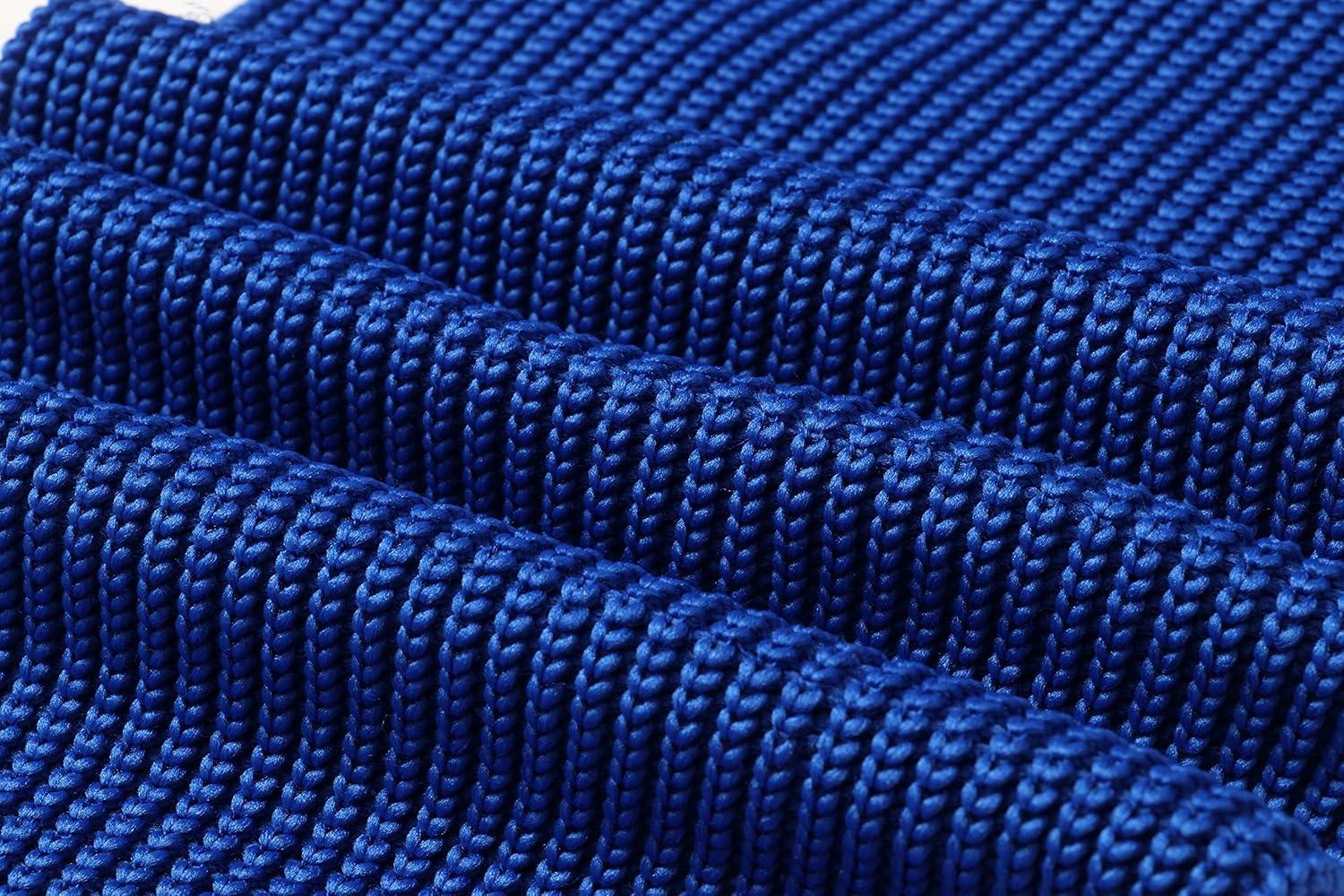 image:imageEALER HAS200 Series Mens Winter Knit Striped ColdproofWarm Scarf Unique Design Dont Have to Worry About How to Wear021blue