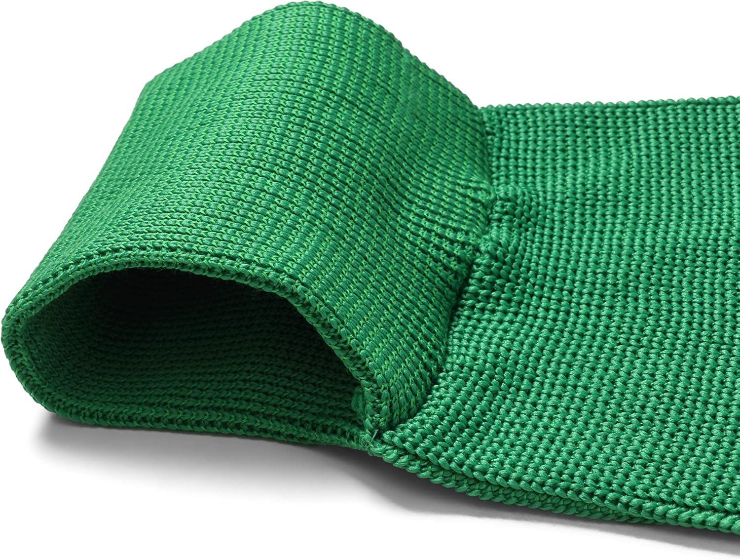 image:imageEALER HAS200 Series Mens Winter Knit Striped ColdproofWarm Scarf Unique Design Dont Have to Worry About How to Wear090green