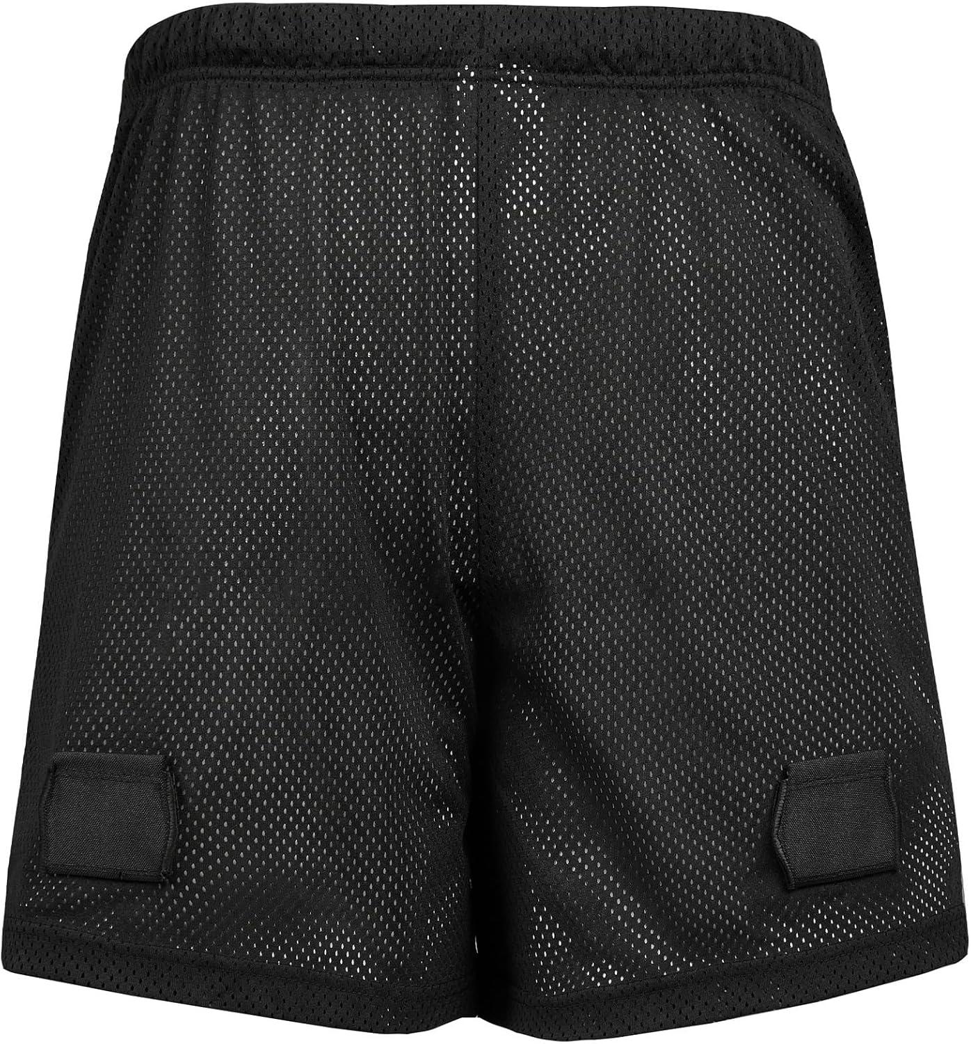 image:imageEALER HSM400 Mens Loose Hockey Shorts Supporter Core Mesh Jock Hockey Shorts Jock Pants with BioFlex Cup IncludedMens