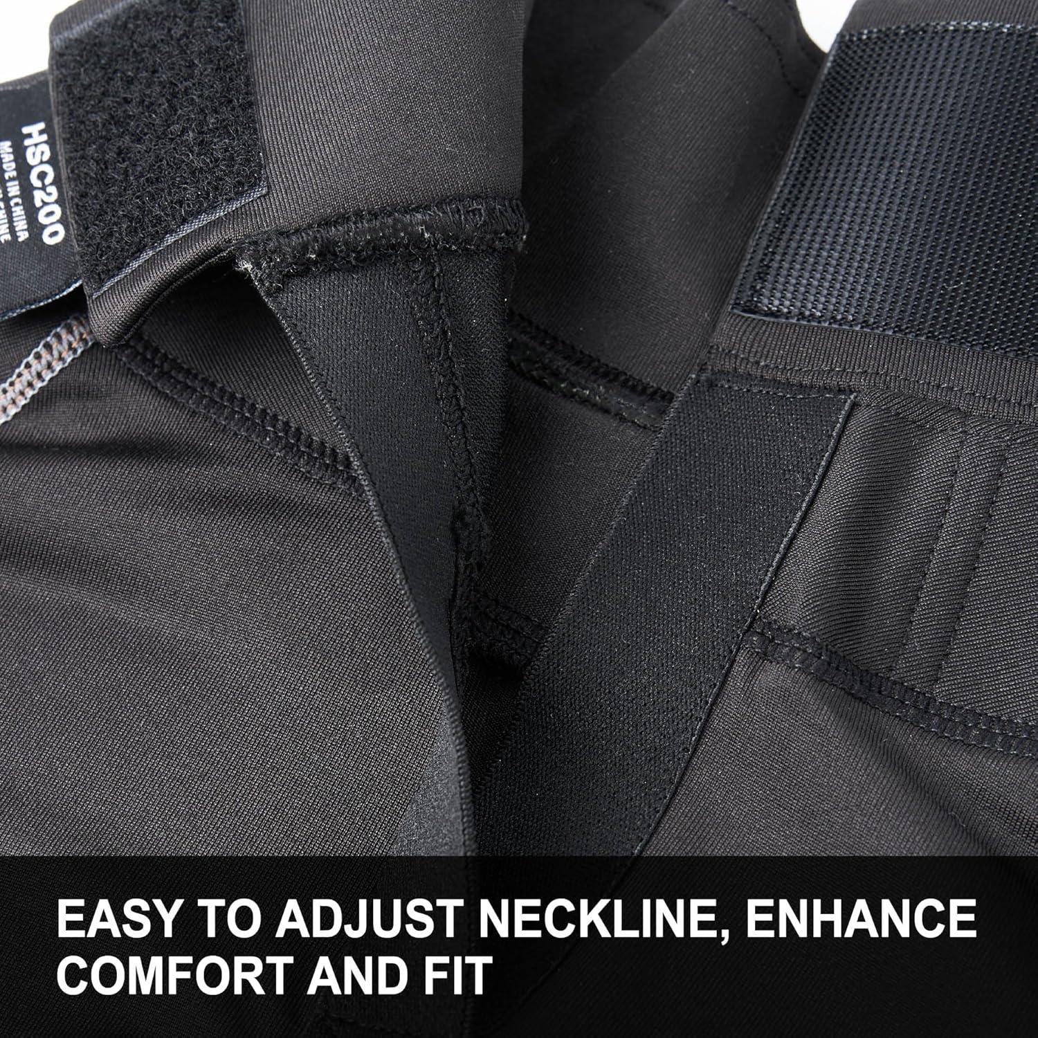 image:imageEALER Hockey Compression Shirt with Neck Guard Neck Protect Long Sleeve ShirtShirtboys
