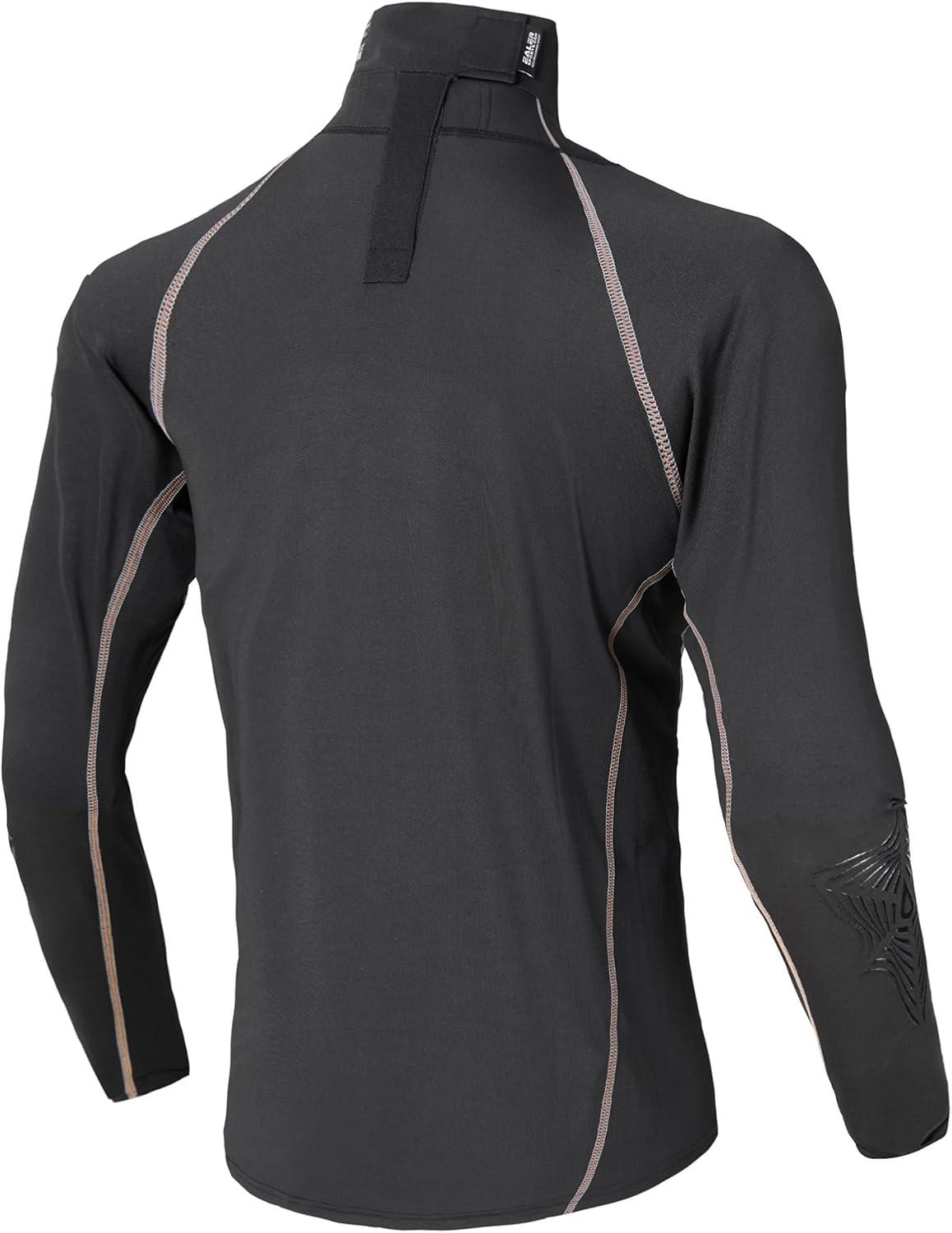 image:imageEALER Hockey Compression Shirt with Neck Guard Neck Protect Long Sleeve ShirtShirtboys