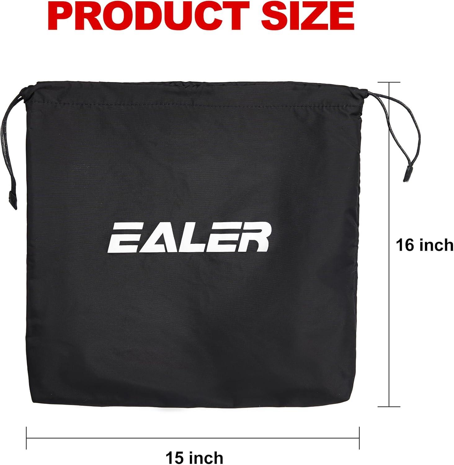 image:imageEALER Hockey Helmet Bag Waterproof Storage Large Capacity Light Weight Drawstring Black