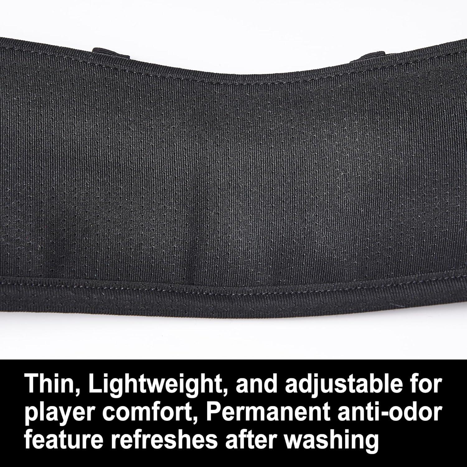 image:imageEALER Hockey Neck Guard Collar Hockey Core Neck Protect Guard Bib Cut ResistantHAN100