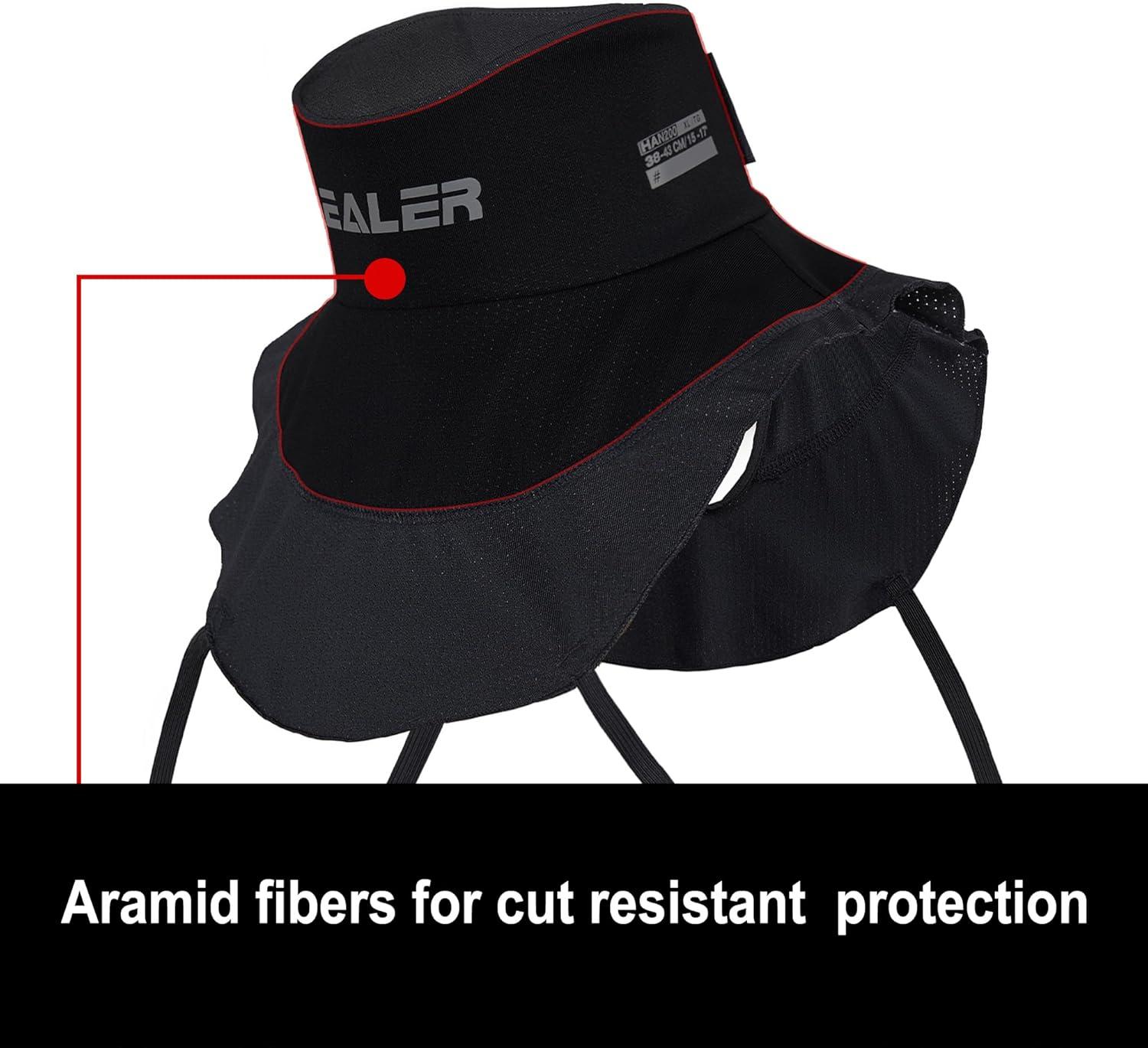 image:imageEALER Hockey Neck Guard Collar Hockey Core Neck Protect Guard Bib Cut ResistantHAN200