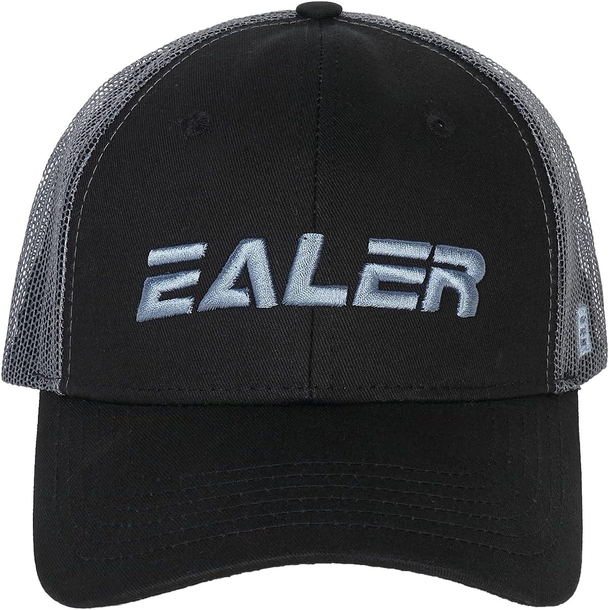 image:imageEALER Mens Rugged Adjustable Trucker Hat Professional Snapback Athletic Mesh Baseball CapEsc001black