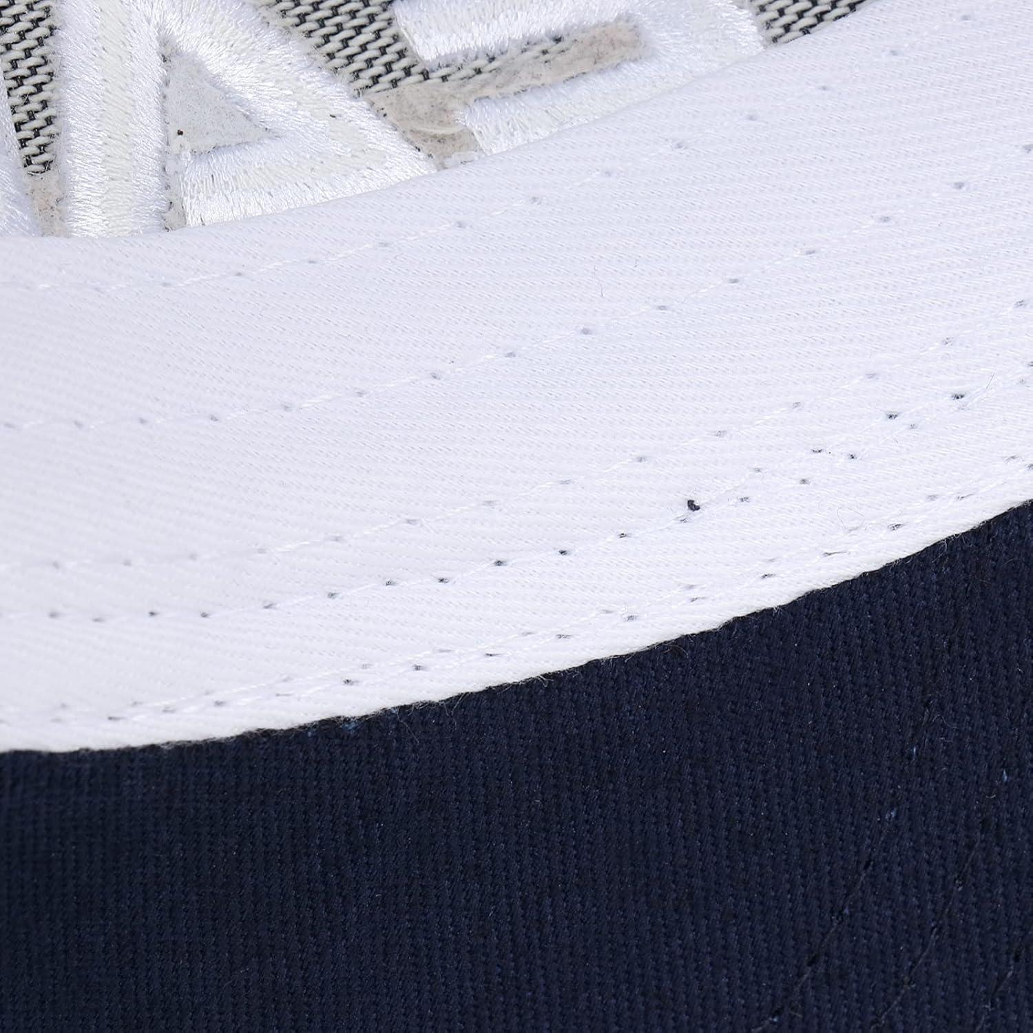 image:imageEALER Mens Rugged Adjustable Trucker Hat Professional Snapback Athletic Mesh Baseball CapEsc010navy