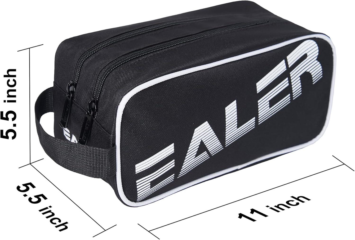 image:imageEaler Hab300 Hockey Tape Accessory Bag Large Capacity Tape Bag with Double Zipper Protect Your Hockey AccessoriesBlack