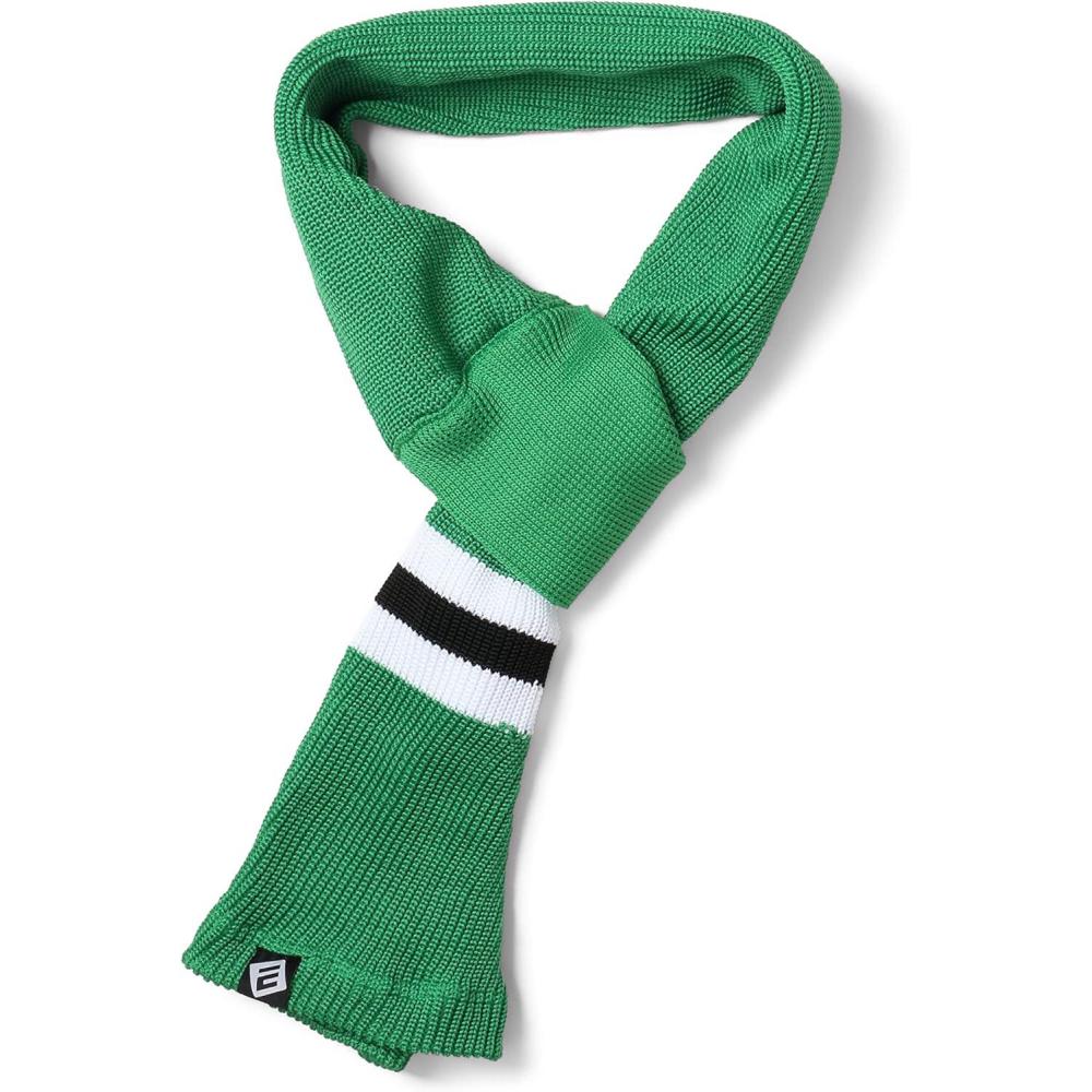 image:imageEALER HAS200 Series Mens Winter Knit Striped ColdproofWarm Scarf Unique Design Dont Have to Worry About How to Wear090green