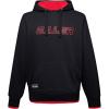 image:imageEALER ESH001 Series Mens Power Blend Fleece Hoodie Long Sleeve Hooded Sweatshirt with Kanga PocketsBlack