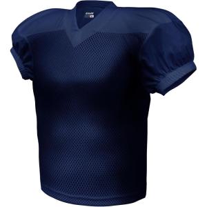 EALER Boys’ Youth Stretch Football Practice Jersey, Blank Football Jersey, Mesh Athletic Football Shirt, Practice Uniform(Navy Blue)
