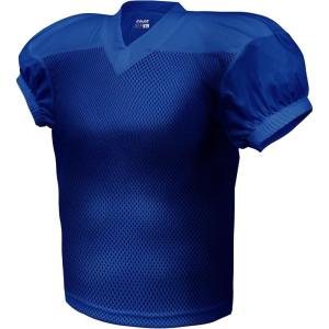 EALER Boys’ Youth Stretch Football Practice Jersey, Blank Football Jersey, Mesh Athletic Football Shirt, Practice Uniform(Royal Blue)