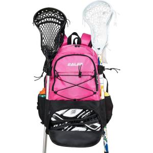 EALER ELB100 Lacrosse Bag, Turf Lacrosse Backpack Bag(Pink)
