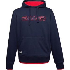 EALER ESH001 Series Men’s Power Blend Fleece Hoodie Long Sleeve Hooded Sweatshirt with Kanga Pockets(Navy)