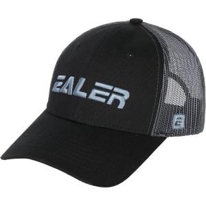 EALER Men’s Rugged Adjustable Trucker Hat Professional Snapback Athletic Mesh Baseball Cap(Esc001#black)