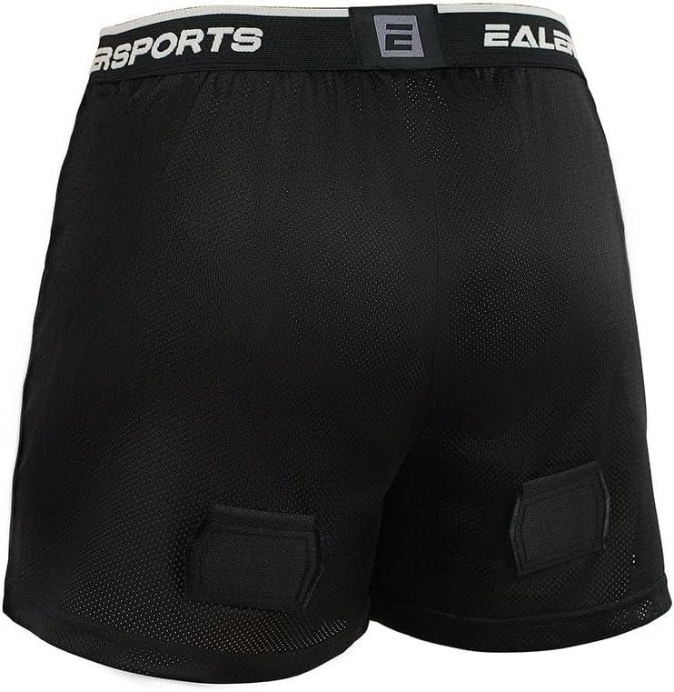 image:imageEALER HSM500 Mens Snug Hockey Shorts Supporter Core Mesh Jock Hockey Shorts Jock Pants with BioFlex Cup IncludedBoys